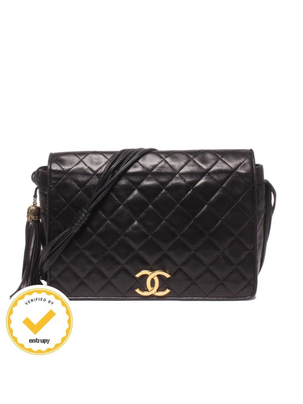 Chanel Shoulder Bag Crossbody Gold